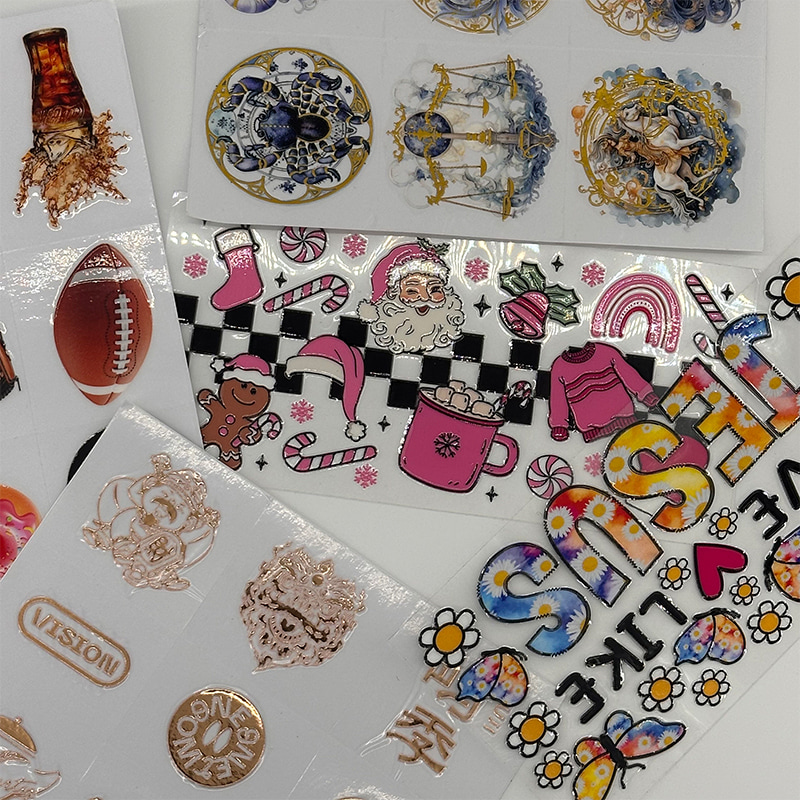 Label Kristal UV — Label Transfer 3D Premium · Standar Baru dalam Dekorasi Merek