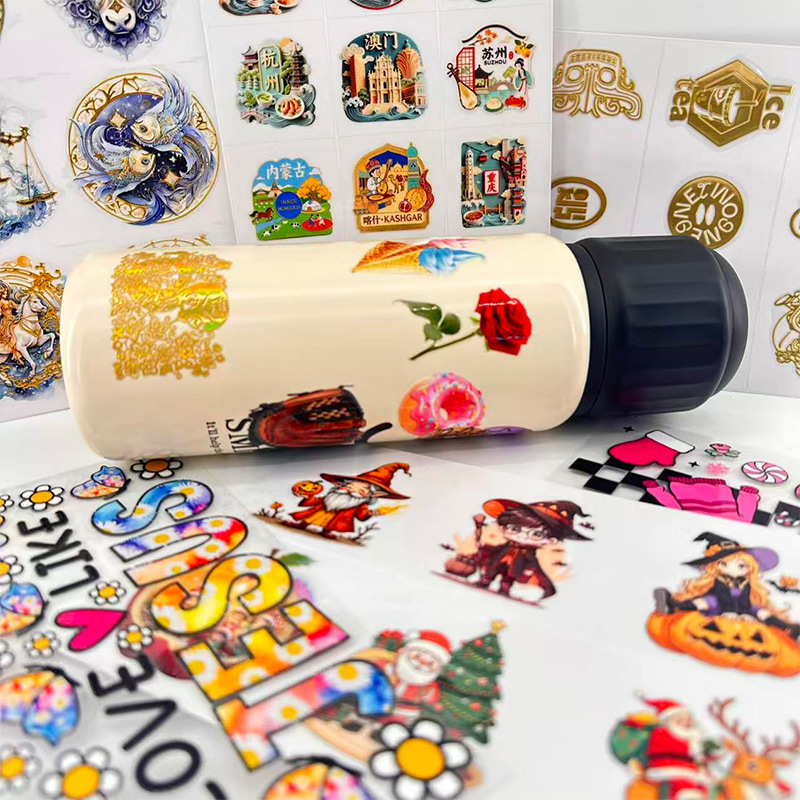 Label Kristal UV — Label Transfer 3D Premium · Standar Baru dalam Dekorasi Merek