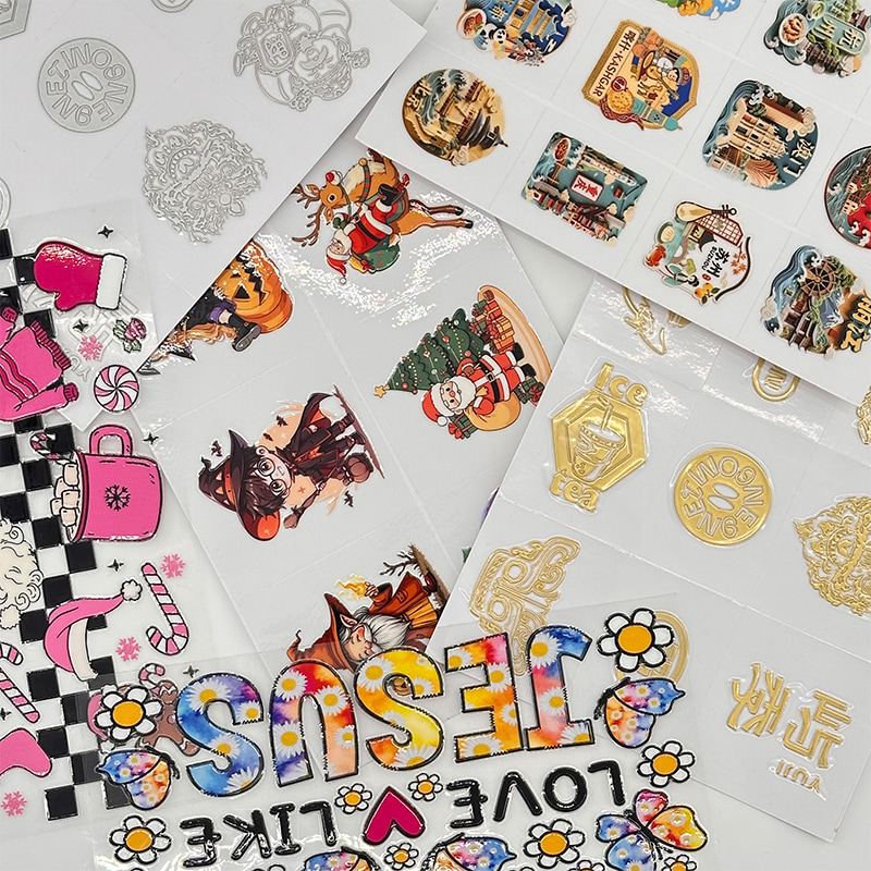 Label Kristal UV — Label Transfer 3D Premium · Standar Baru dalam Dekorasi Merek